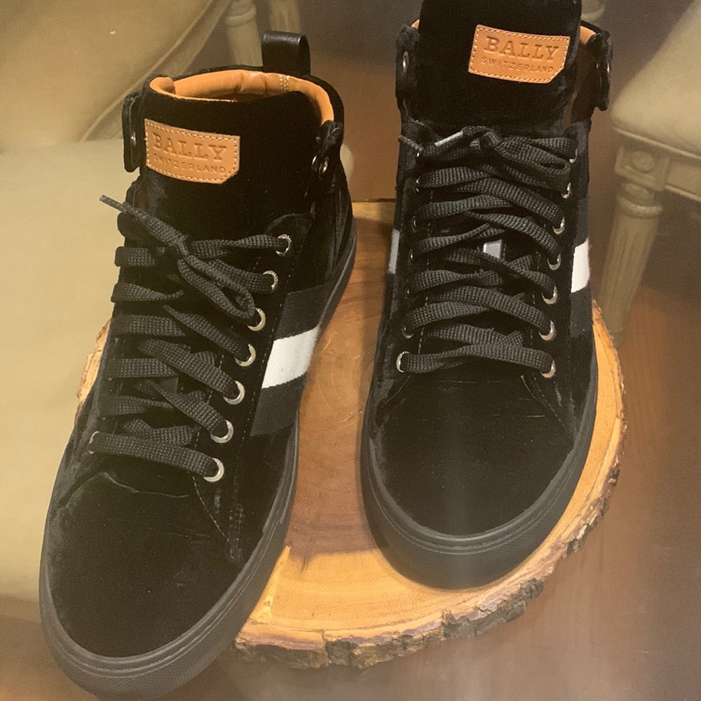 Men’s Bally Velvet Sneakers